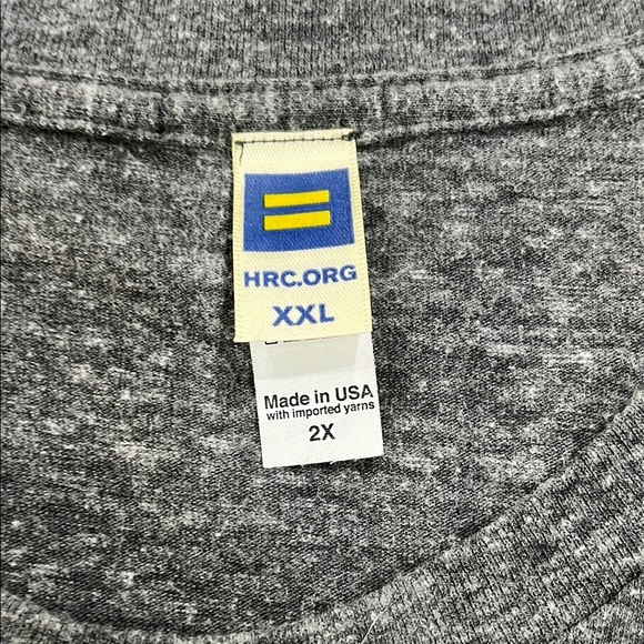 Lot of 2 Pride HRC Graphic Tees from Human Rights Campaign. Sold Together. - Picture 8 of 11